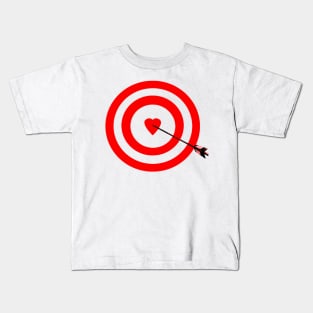 Heart Target Kids T-Shirt